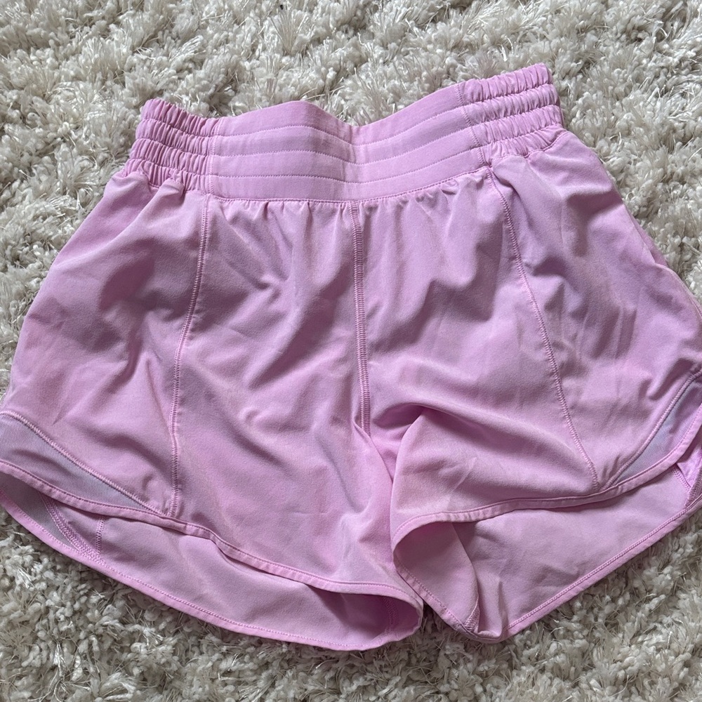 Lululemon Athletica Vita Pink Athletic Shorts